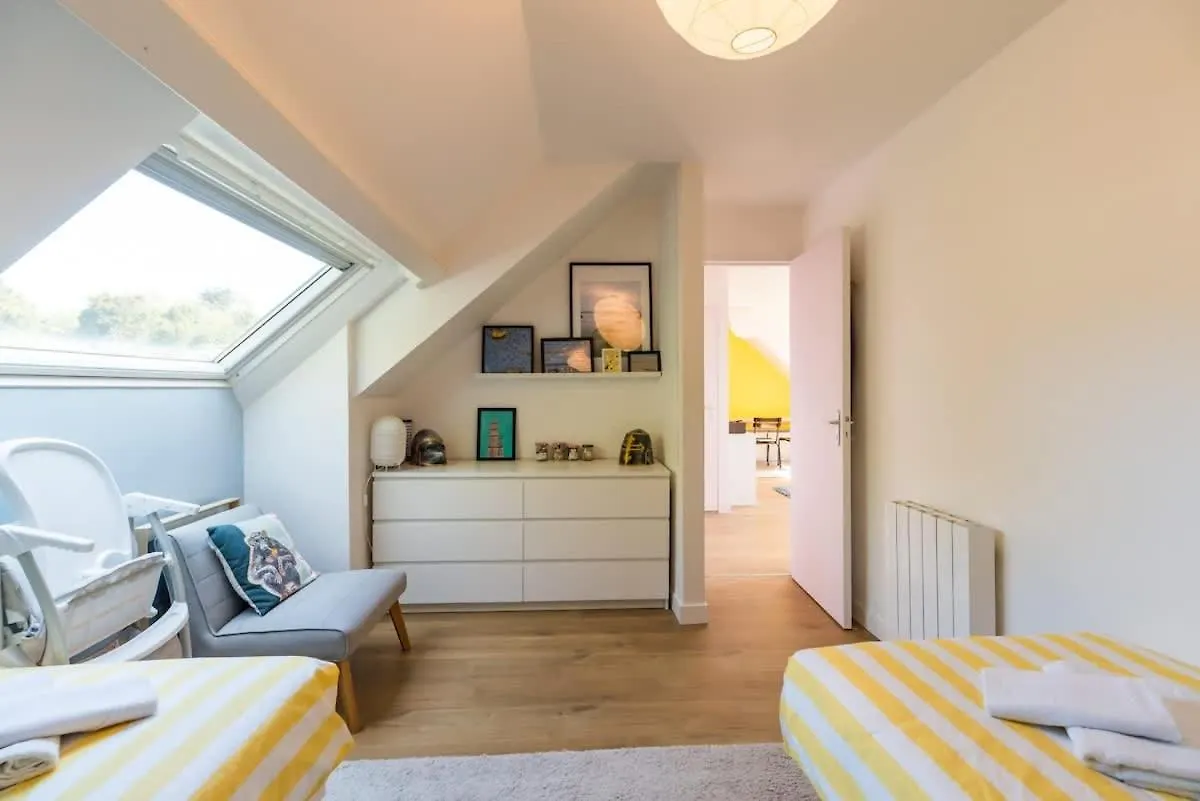 Ferienhaus Binic ' Attic - Vue Mer - Centre Binic - Renove Frankreich